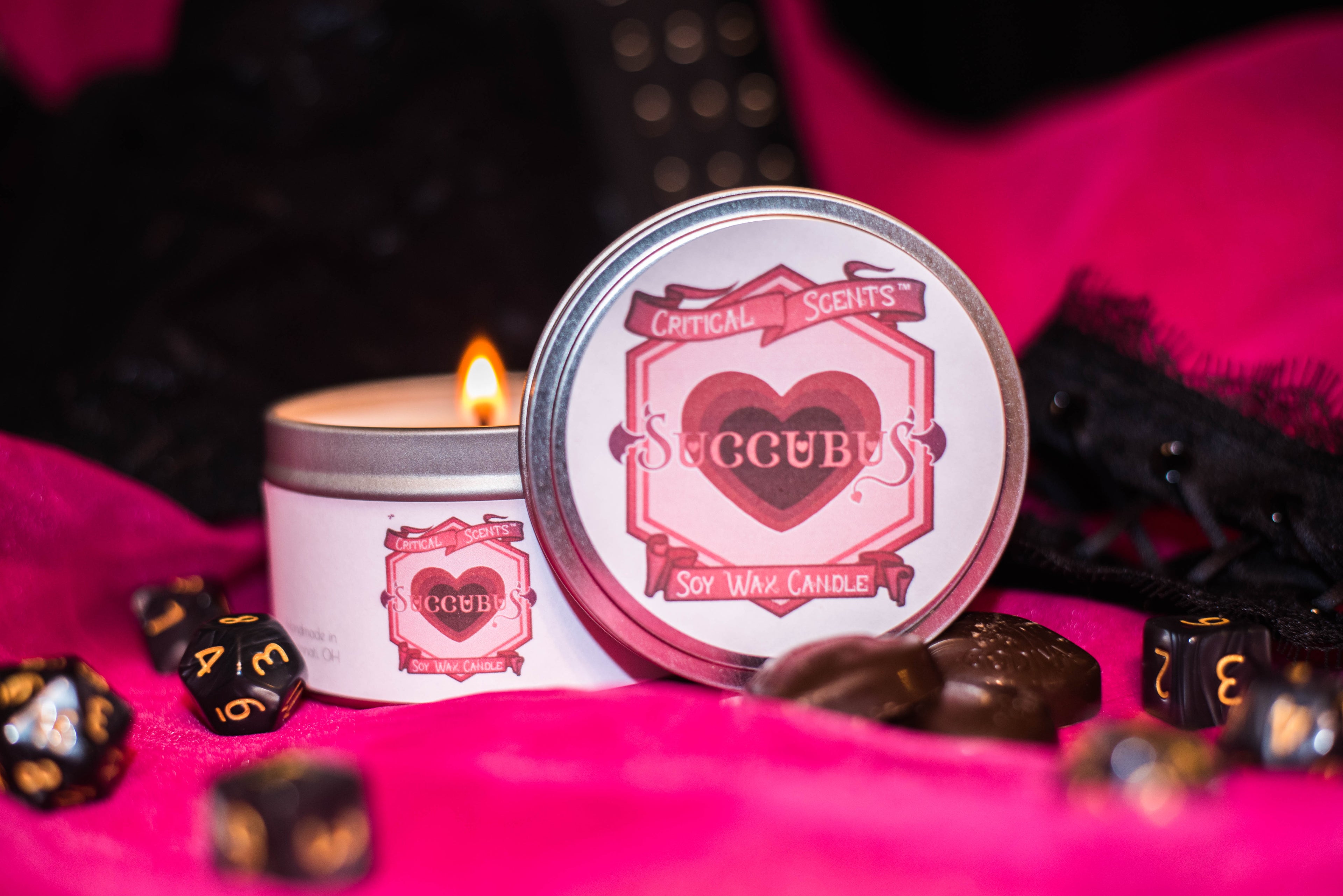 Critical Scents Soy Wax Candle