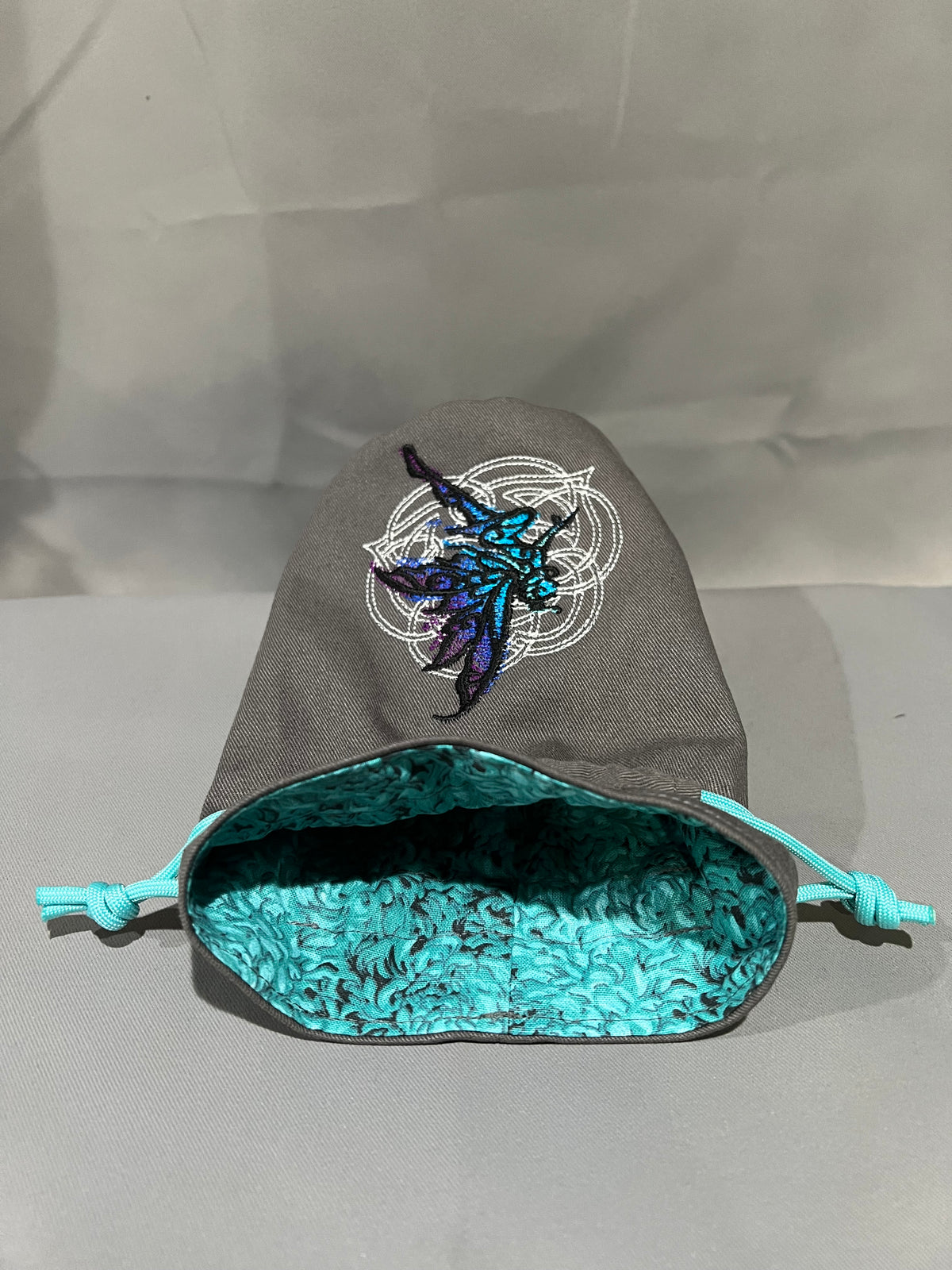 Embroidered Dice Bag: Celtic Fae