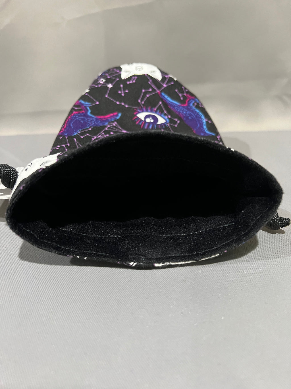 Print Fabric Dice Bag: Occult Mysteries