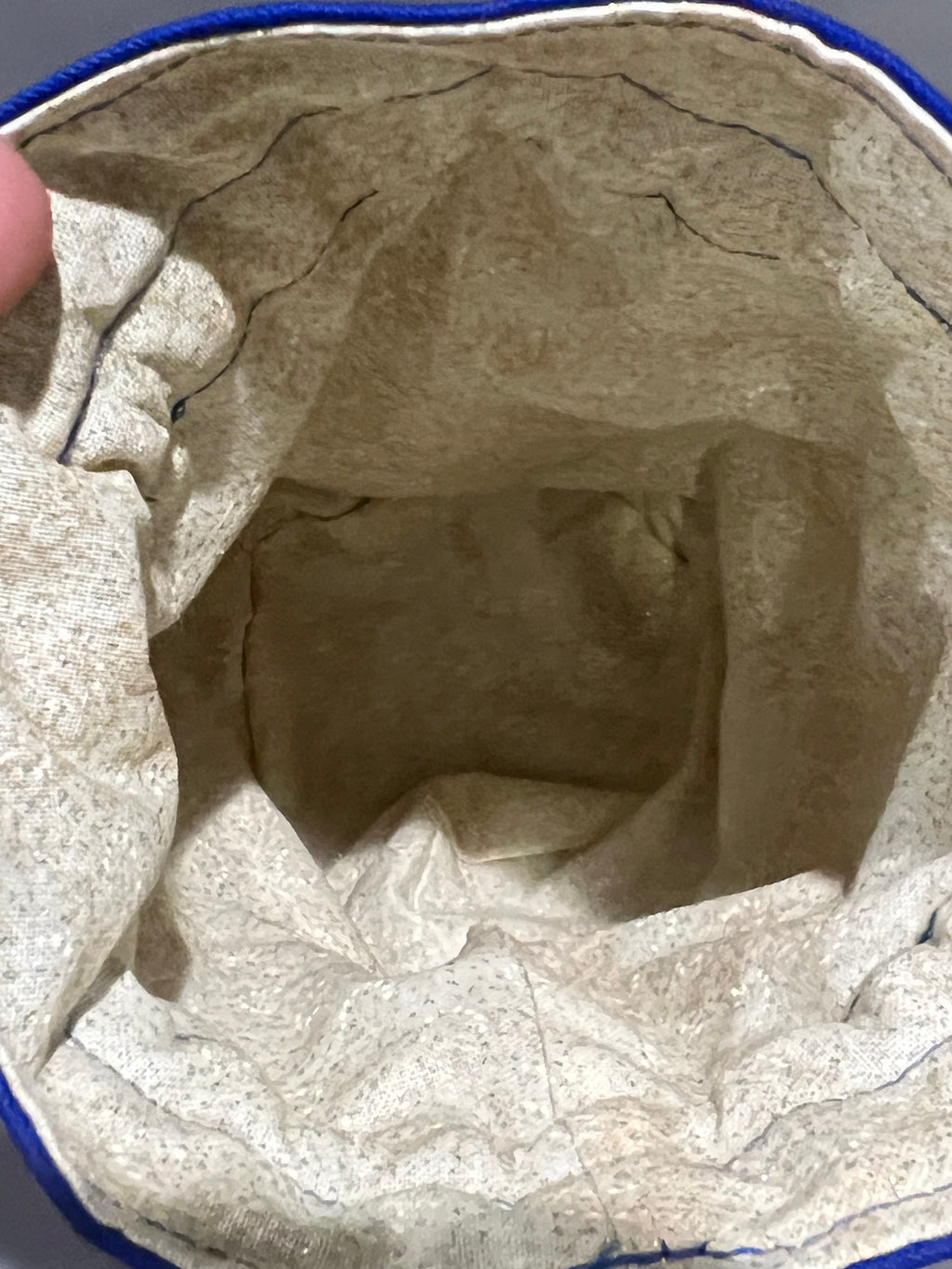 Embroidered Dice Bag: Honeycomb Moon