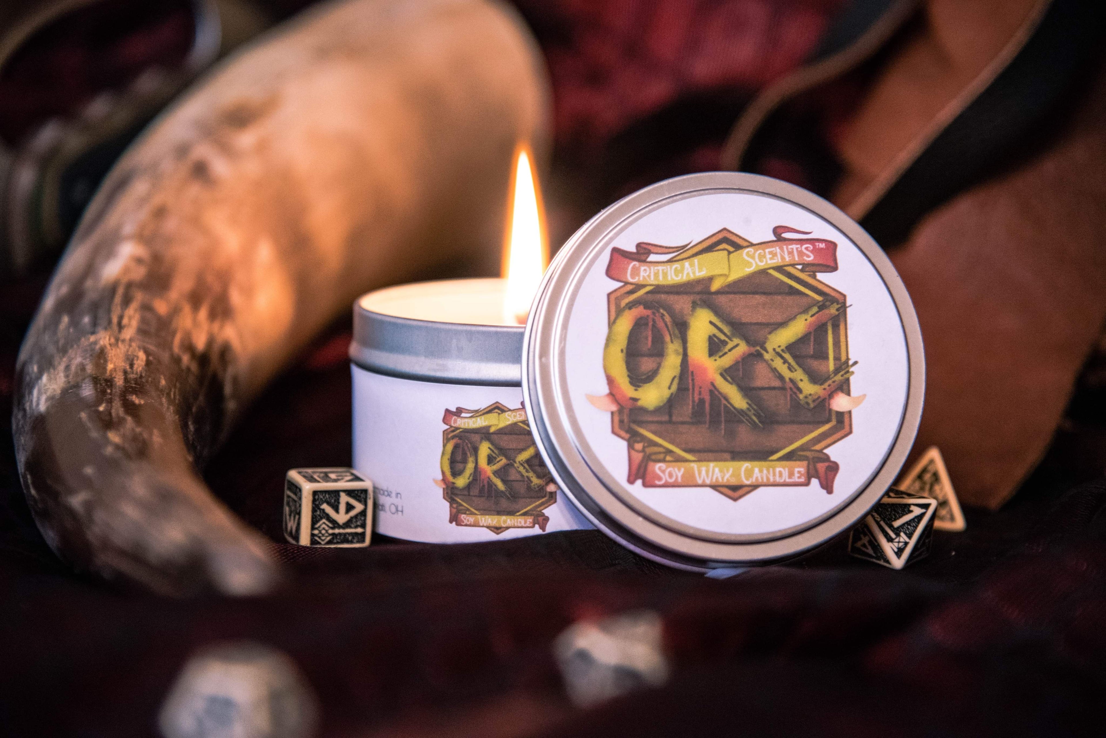 Critical Scents Soy Wax Candle